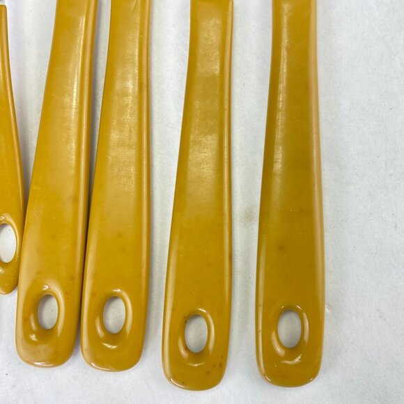 Vintage 1971 Imperial Casualware Harvest Gold Flatware Replacements Pieces - Picture 8 of 9